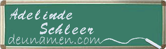 Adelinde Schleer Visitenkarte